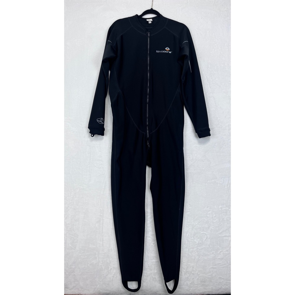 Lavacore Polytherm Full Suit Mens XXL Black Front Zip Wetsuit Exposure Suit